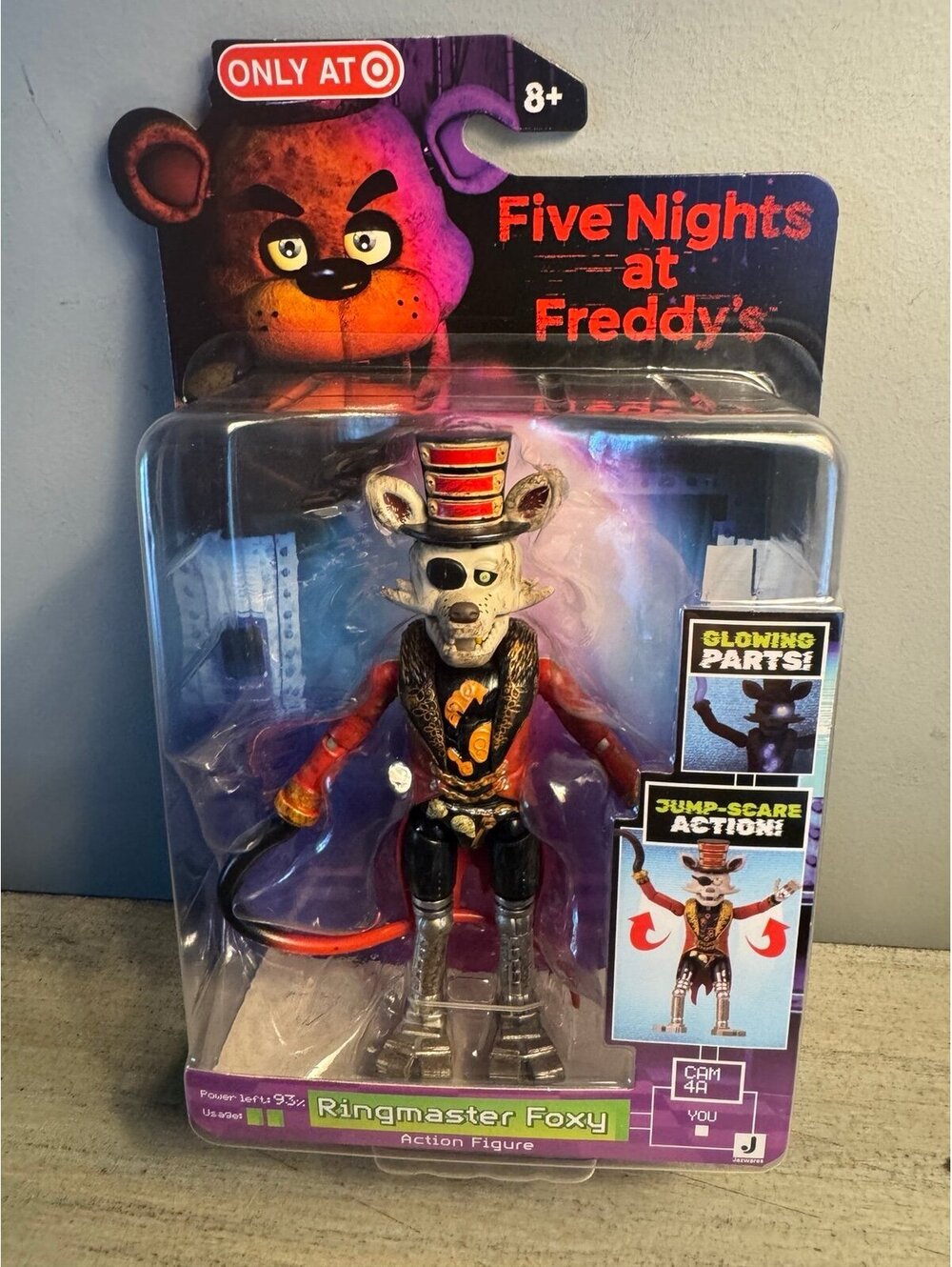 Five Nights at Freddy’s Ringmaster Foxy Action Figure Target Exclusive